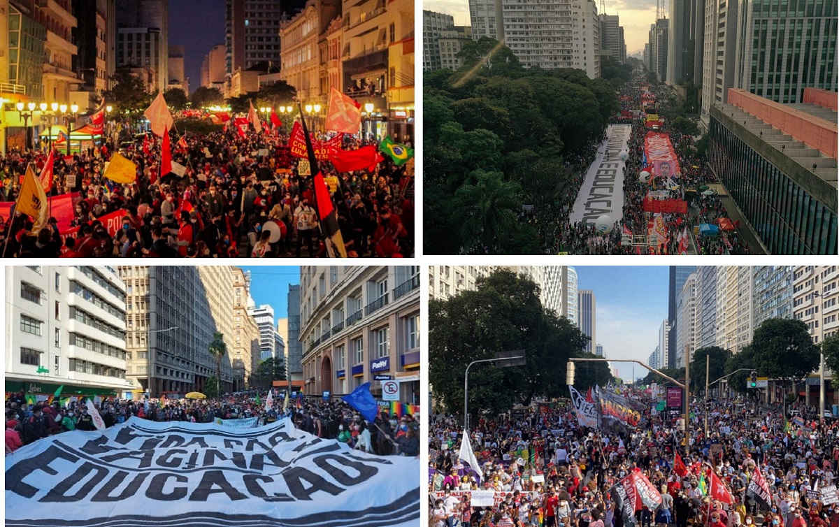 #3JForaBolsonaro encheu as ruas do país e dominou as redes sociais